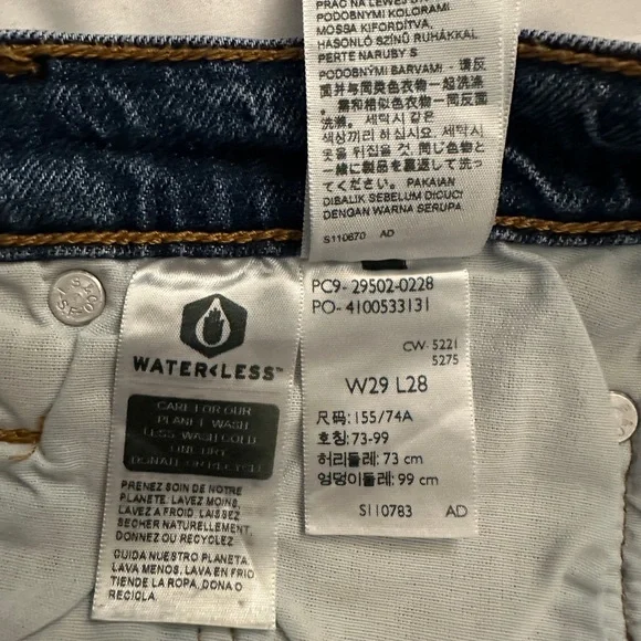 501 Levis Classic Blue Denim Jeans - Picture 3 of 6